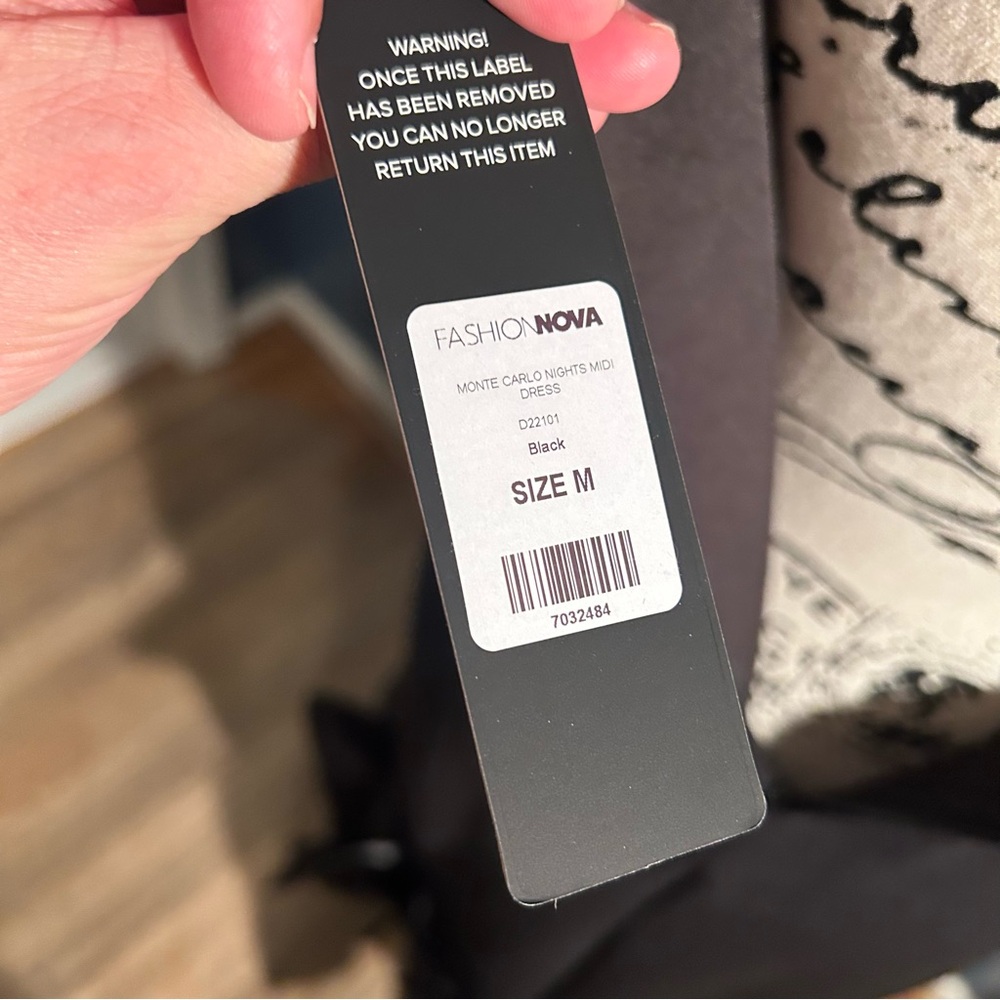 Fashion Nova Black Midi Dress - Picture 12 of 16